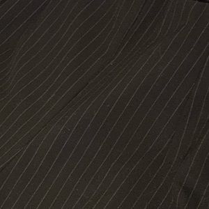 Brand: JM Collection; size: 14; black pants with pale grey pin stripe